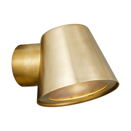 ALERIA WALL LIGHT BRASS